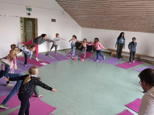 Entspannung und Fitness für Kinder - Eine gemeinsame AG zwischen Kindergarten und Grundschule